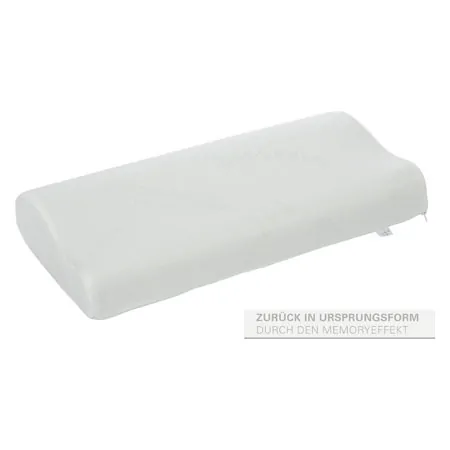 Viscoline neck support pillows, anatomical shape, LxWxH 68x33x13 cm