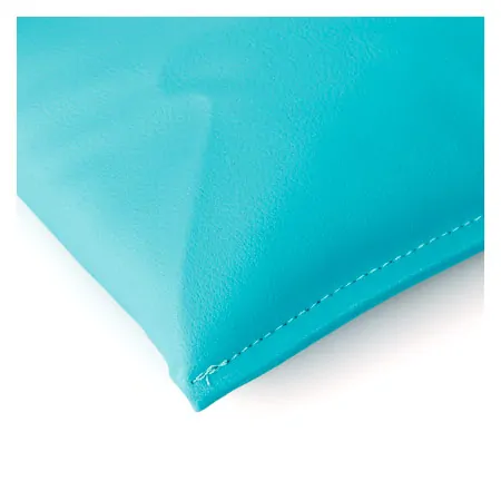 Sand bag filled with quartz sand, 25x15 cm, 1 kg, turquoise