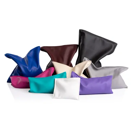 Sand bag filled with quartz sand, 30x15 cm, 2 kg, purple