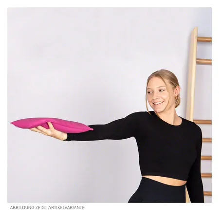 Sand bag filled with quartz sand, 35x25 cm, 4 kg, gray