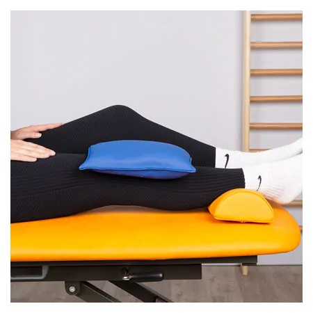 Sand bag filled with quartz sand, 30x30 cm, 5 kg, blue