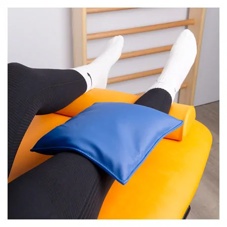 Sand bag filled with quartz sand, 30x30 cm, 5 kg, blue