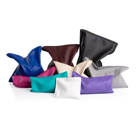 Sand bag filled with quartz sand, 30x30 cm, 5 kg, blue