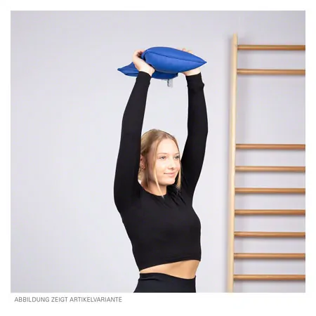 Sand bag filled with quartz sand, 35x30 cm, 6 kg brown