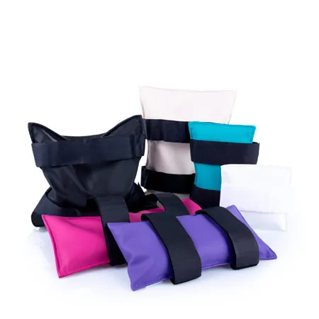 Sand bag with Velcro tape, 35x18 cm, 3 kg pink