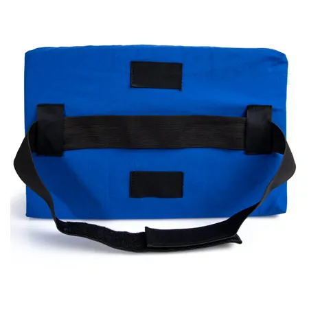Lumbar cushion with cover and belt