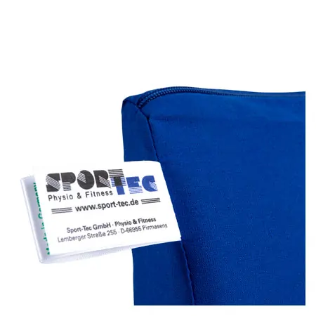 Lumbar cushion with cover and belt