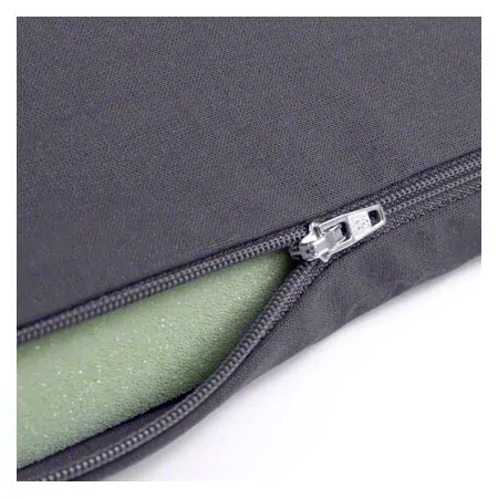 Lumbar cushion with cover and belt