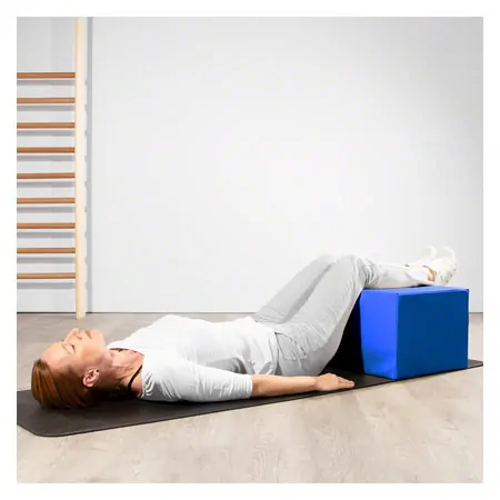 Posture pillow with solid core, LxWxH 60x40x30 cm