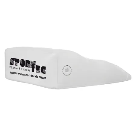 Leg and vein support pillow, inflatable, LxWxH 70x50x19/7 cm, white