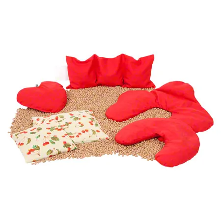 Cherry core neck cushion standard, 30 x 23 cm