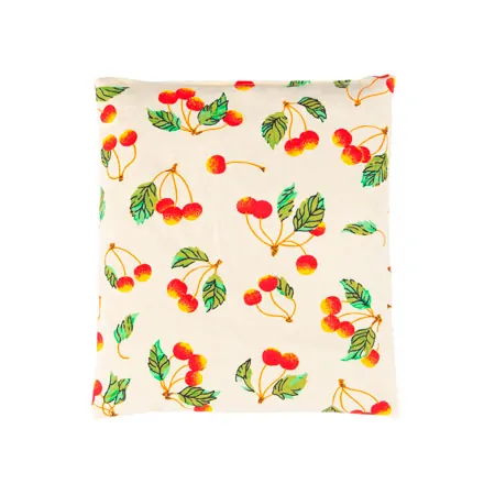 Cherry stone bags with cotton cover large 26x23 cm