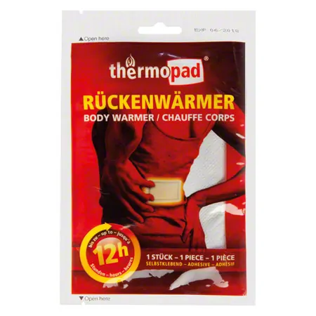 thermopad back warmer, piece