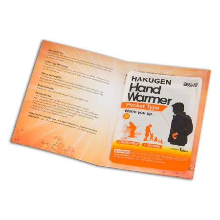 HAKUTHERM pocket warmer, one piece