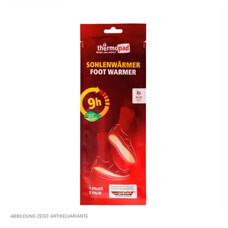 Thermopad footwarmer Size S, Pair