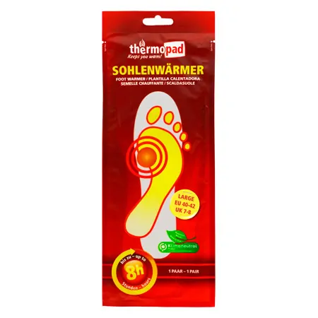 Thermopad foot warmer size L, Pair