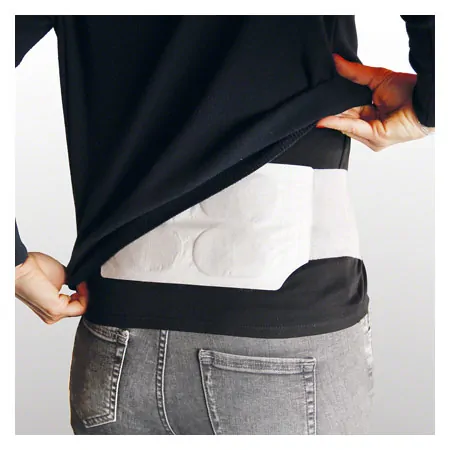 Thermopad heat wrap for back pain, box of 3