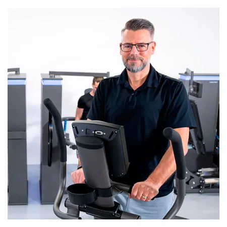 ERGO-FIT elliptical trainer Cross 4000 med