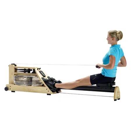 WaterRower rowing machine A1 Home, incl. floor mat, set 2-pcs.