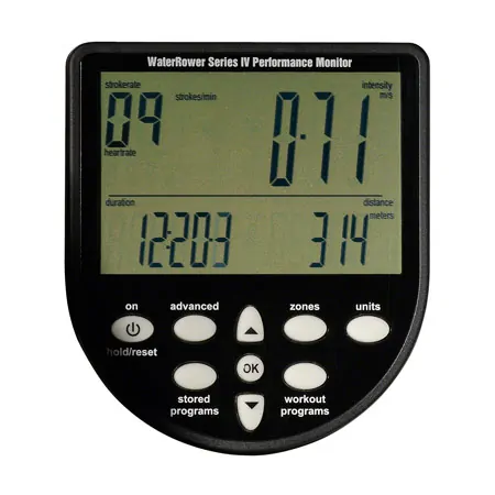 WaterRower rowing machine Shadow, incl. S4 Monitor