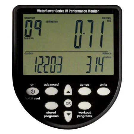 WaterRower rowing machine ash, nature, incl. S4 Monitor