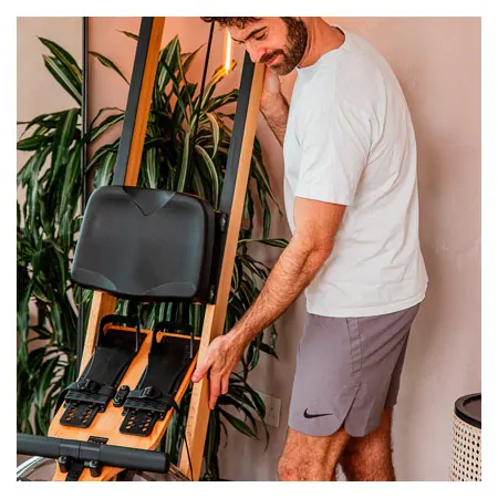 WaterRower rowing machine cherry / oxbridge, incl. S4 Monitor