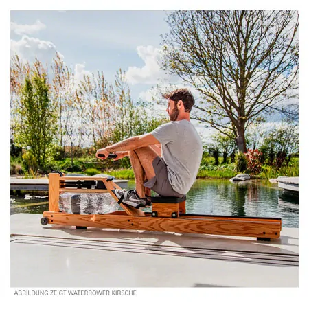 WaterRower rowing machine oak, incl. S4 Monitor