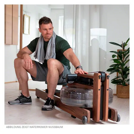 WaterRower rowing machine Club-Sport, incl. S4 Monitor