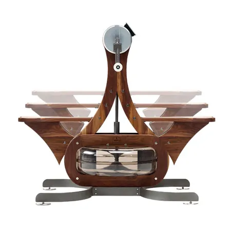 NOHrD WaterGrinder upper torso exerciser nut tree