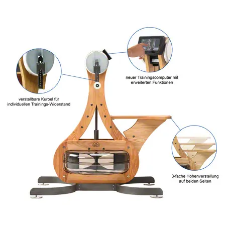 NOHrD WaterGrinder upper torso exerciser ash