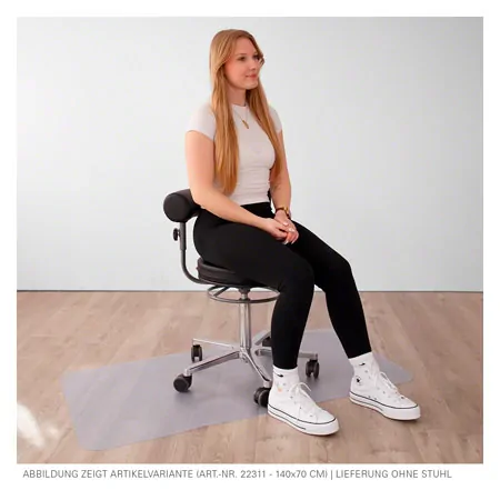 Floor mat, 100x70 cm, clear view