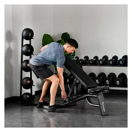 Vision Adjustable Bench adjustable weight bench, 135x70x51 cm
