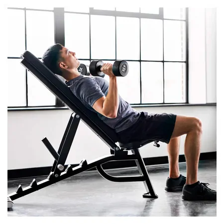 Vision Adjustable Bench adjustable weight bench, 135x70x51 cm