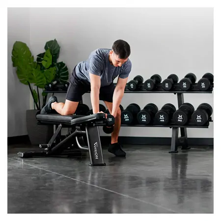 Vision Adjustable Bench adjustable weight bench, 135x70x51 cm