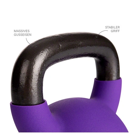 Kettlebell, 12 kg, purple