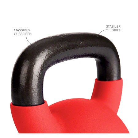 Kettlebell, 16 kg, red