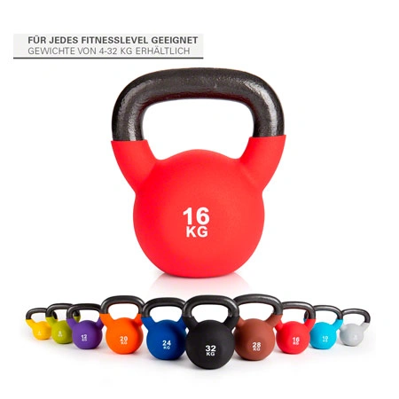 Kettlebell, 16 kg, red