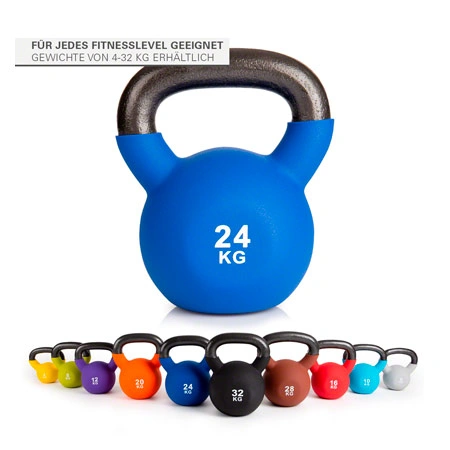 Kettlebell, 24 kg, blue