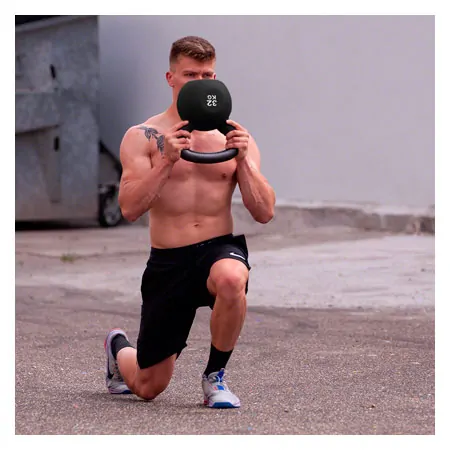Kettlebell, 32 kg, black