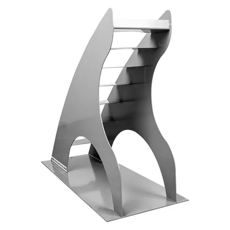 Shelf for 8 kettlebells