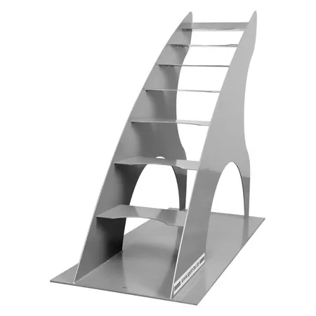Shelf for 8 kettlebells