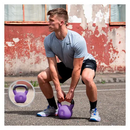 Kettlebells 4-32 kg, set of 8