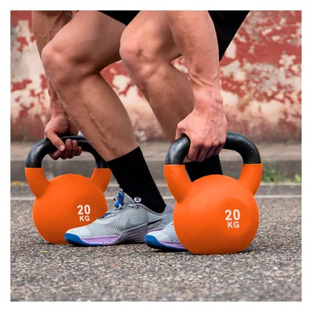 Kettlebells 4-32 kg, set of 8