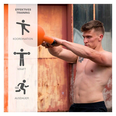 Kettlebells 4-24 kg, set of 8