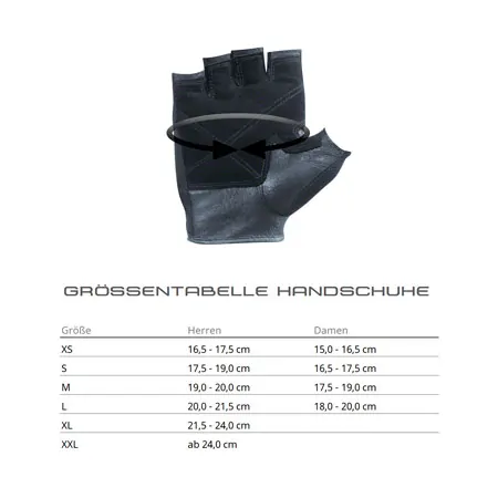 Deuser Power training gloves, size XL, pair