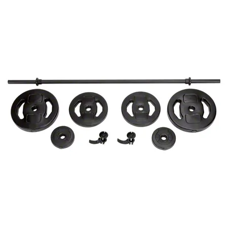 pumpset! -barbell set 20 kg, 9-piece