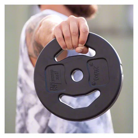 pumpset! -weight plates made of vinyl,  2.7 cm, 2.5 kg, one piece