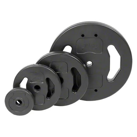 pumpset! -weight plates made of vinyl,  2.7 cm, 2.5 kg, one piece