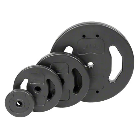 pumpset! -weight plates made of vinyl,  2.7 cm, 10 kg piece