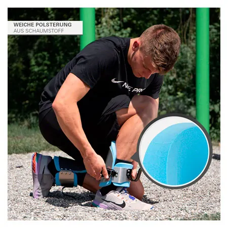 Gravity Boots with safety lock